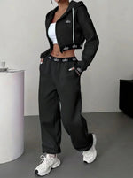 Coordinato ALO in puro cotone - Felpa + Pantalone IN OMAGGIO