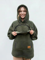 Pet Pocket Lambswool Hoodie
