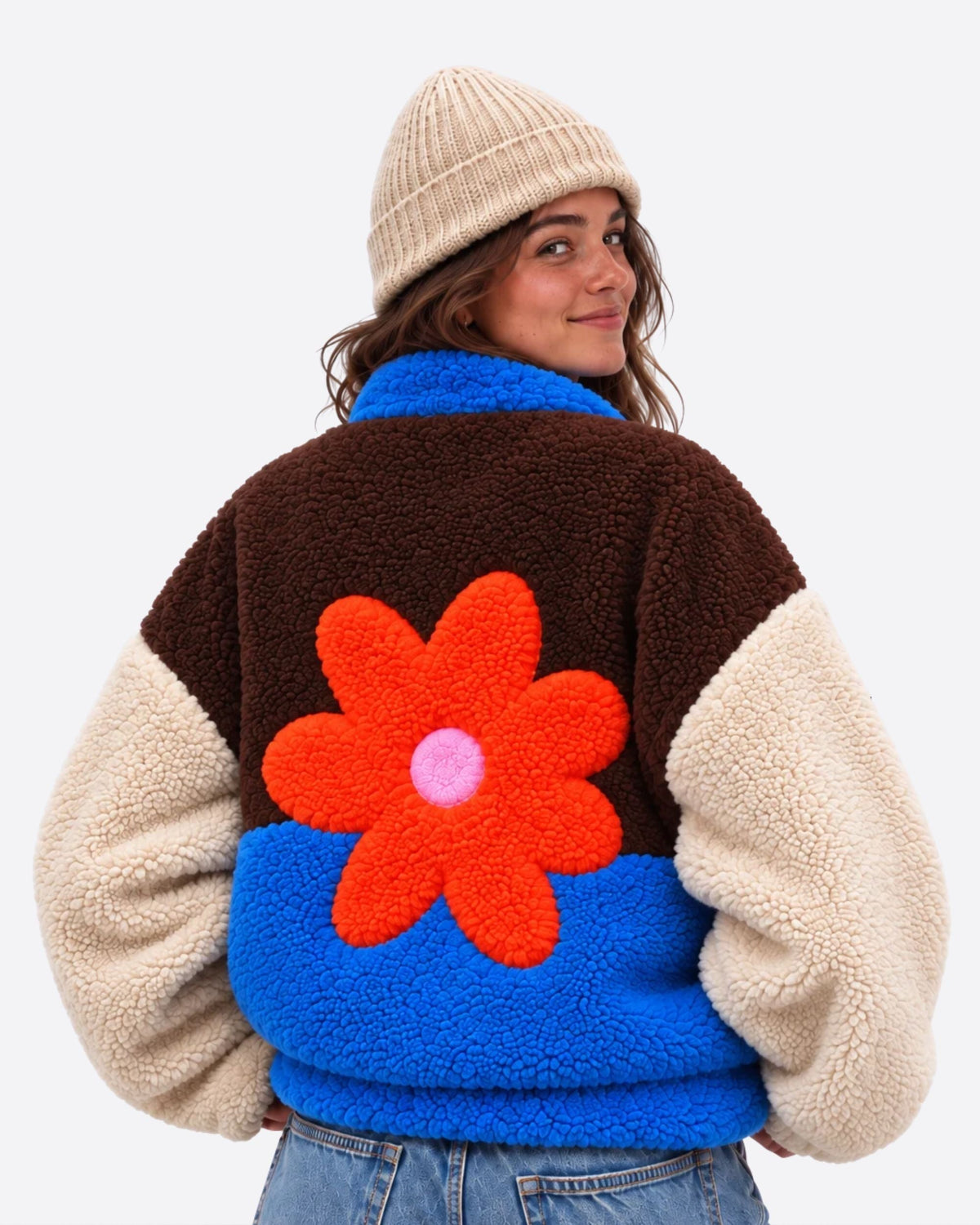 Reversible Teddy Jacket Robin