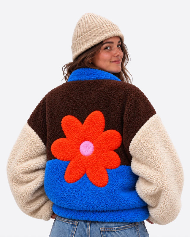 Reversible Teddy Jacket Robin