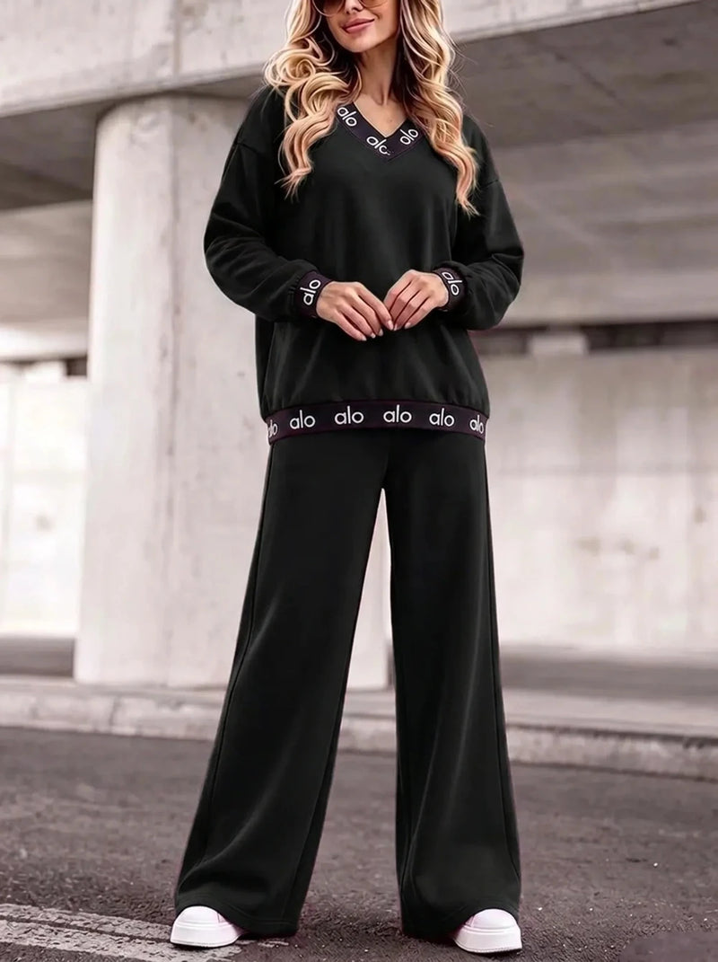 Coordinato ALO in puro cotone - Felpa + Pantalone IN OMAGGIO
