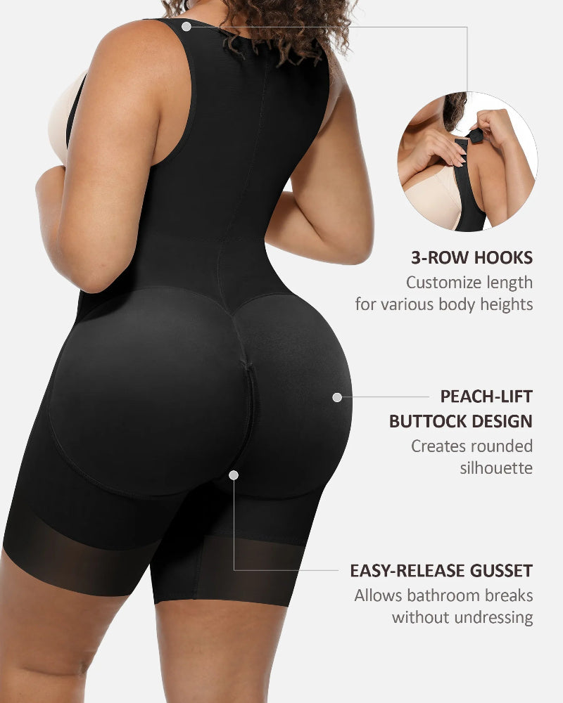 Uskkaa U-Shaped Tummy Control Butt Lift Shaper Bodysuit
