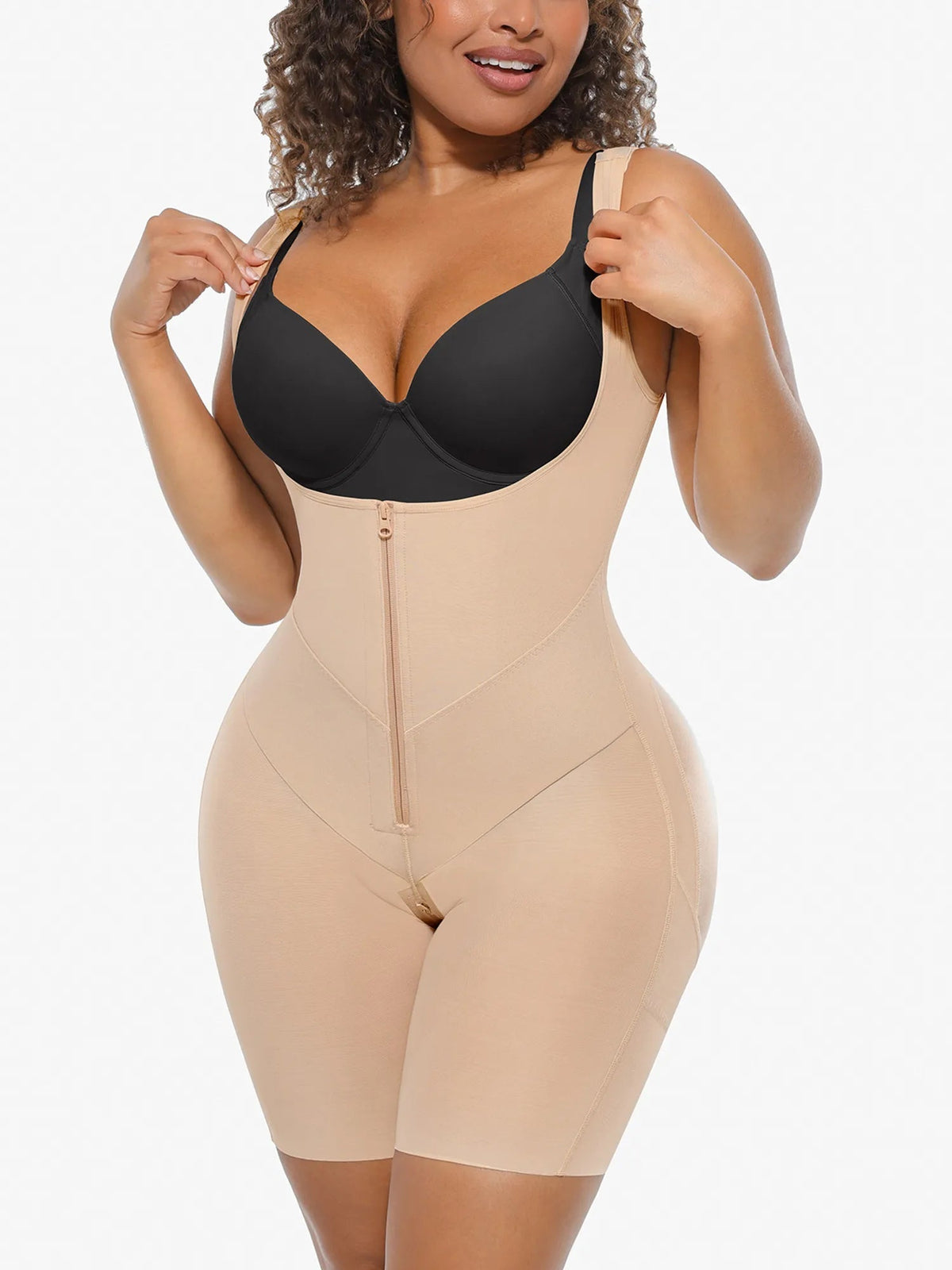 Uskkaa U-Shaped Tummy Control Butt Lift Shaper Bodysuit