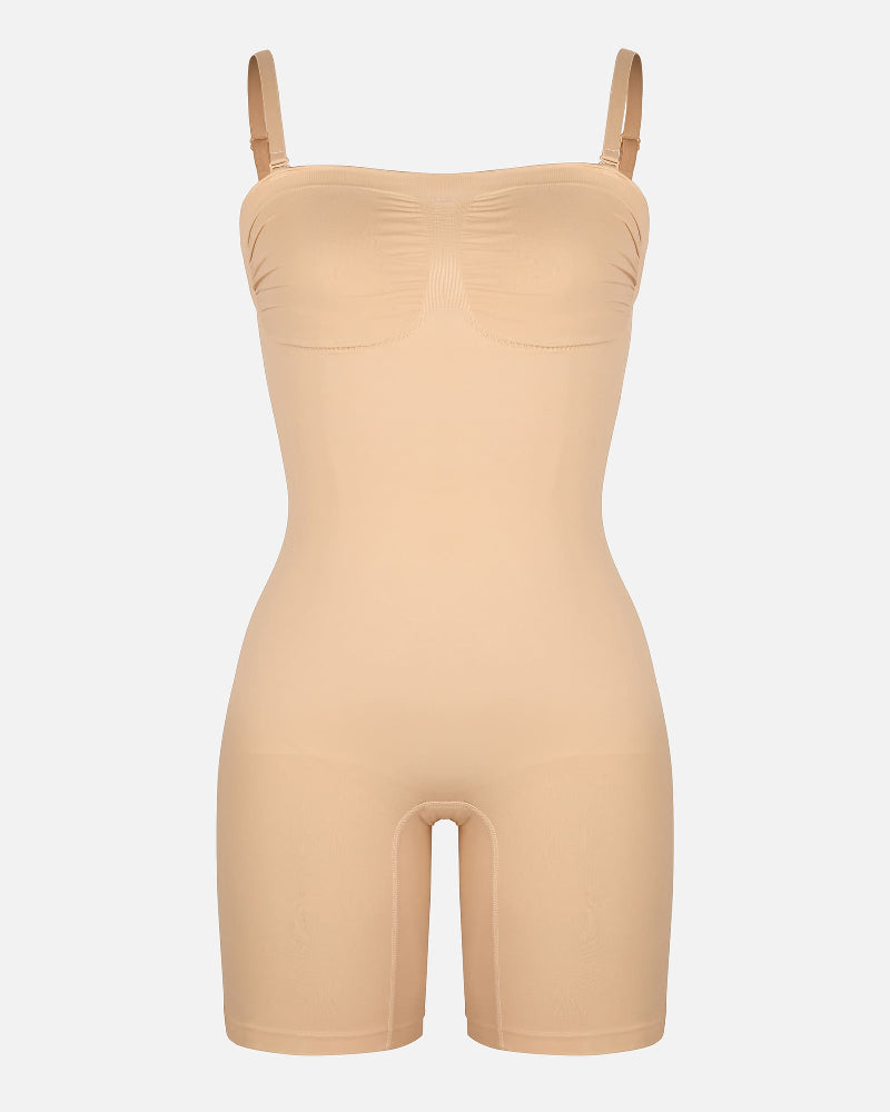 Uskkaa Seamless Strapless Bodysuit with Removable Straps