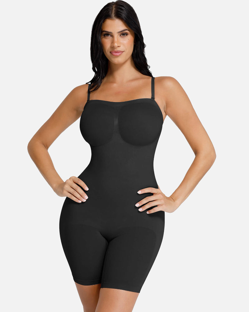 Uskkaa Seamless Strapless Bodysuit with Removable Straps