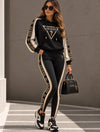 Tuta GUESS premium con felpa e leggings con bande laterali