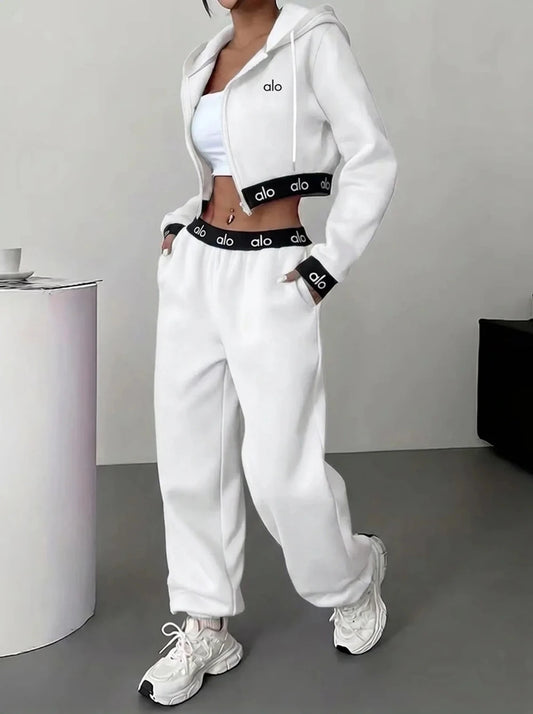 Coordinato ALO in puro cotone - Felpa + Pantalone IN OMAGGIO