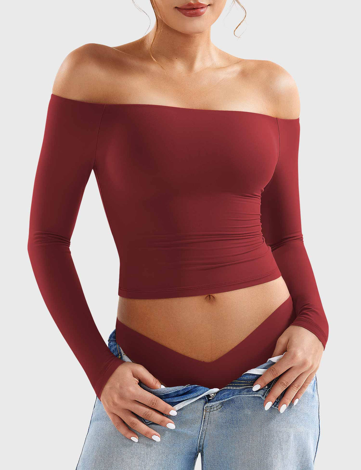 VYRA Ease Y2K Off-Shoulder Leggings Set