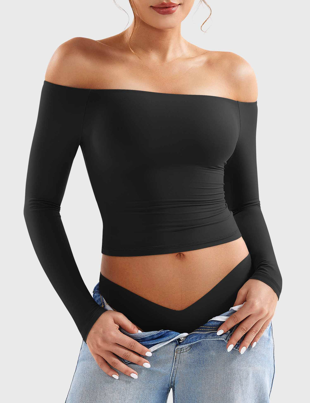 VYRA Ease Y2K Off-Shoulder Leggings Set