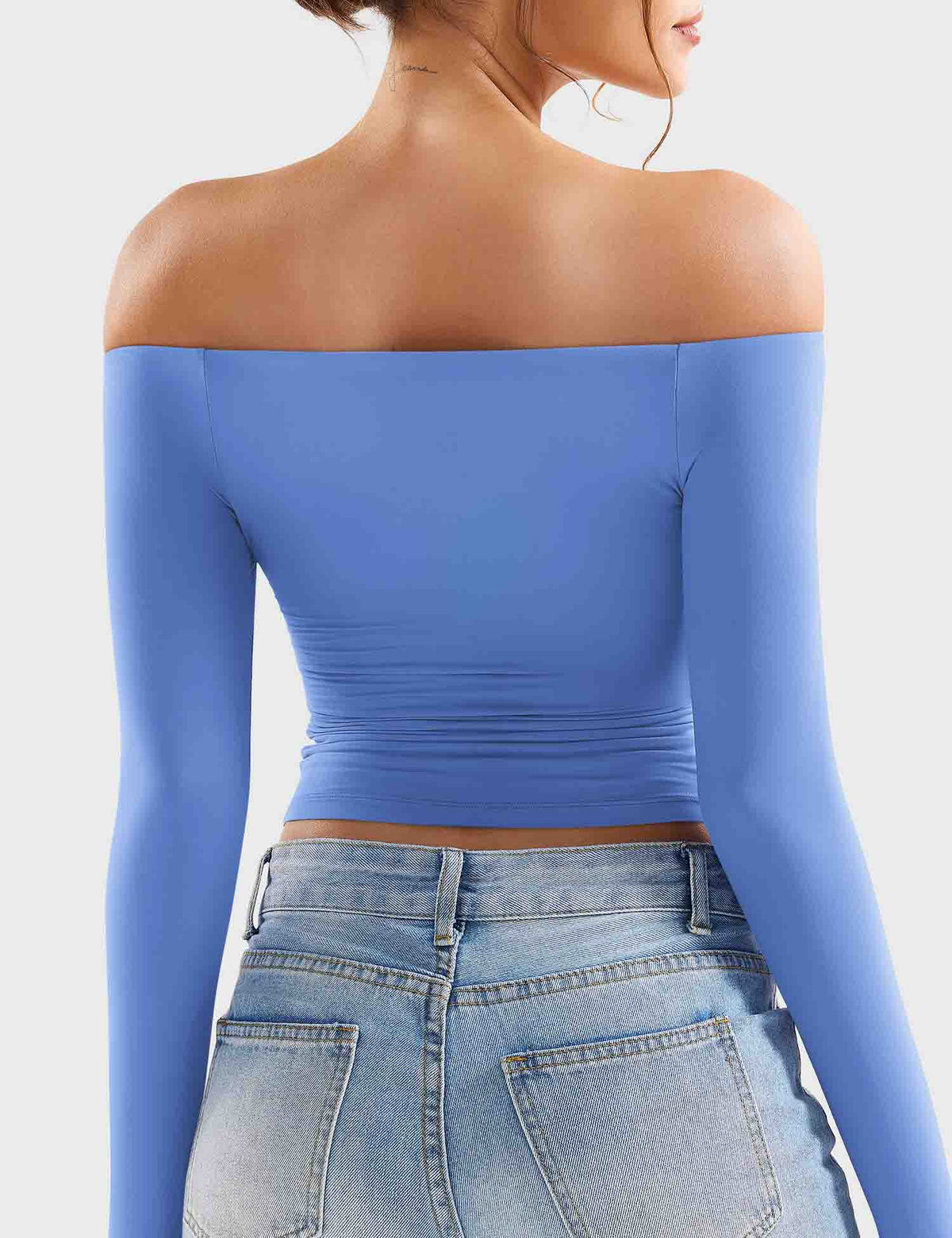 VYRA Ease Y2K Off-Shoulder Capri Set