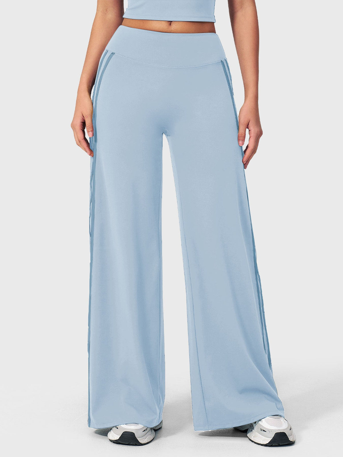 VYRA Ease Side-Stripe Straight Leggings
