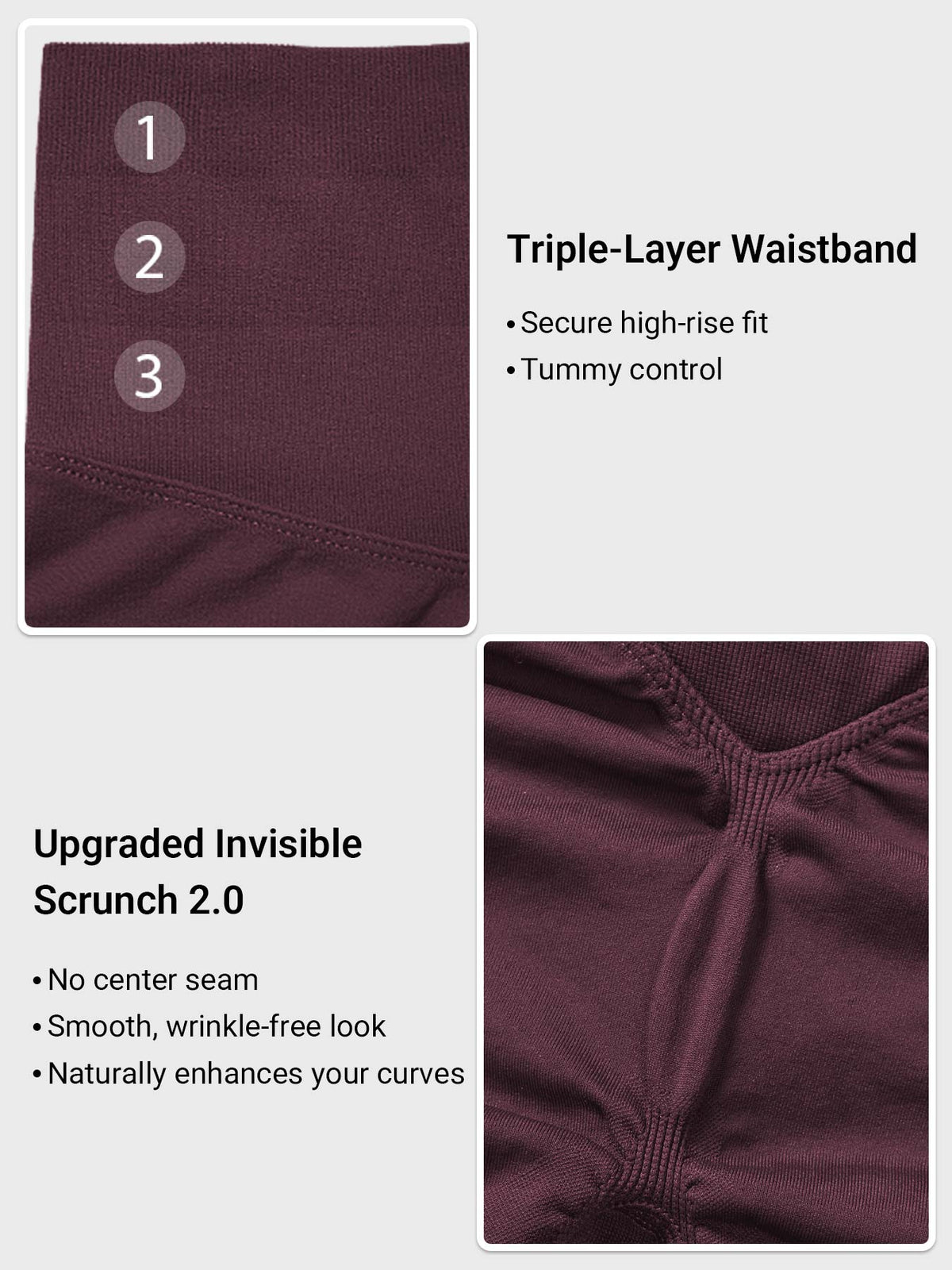 VYRA Contour 24-Inch Seamless Leggings