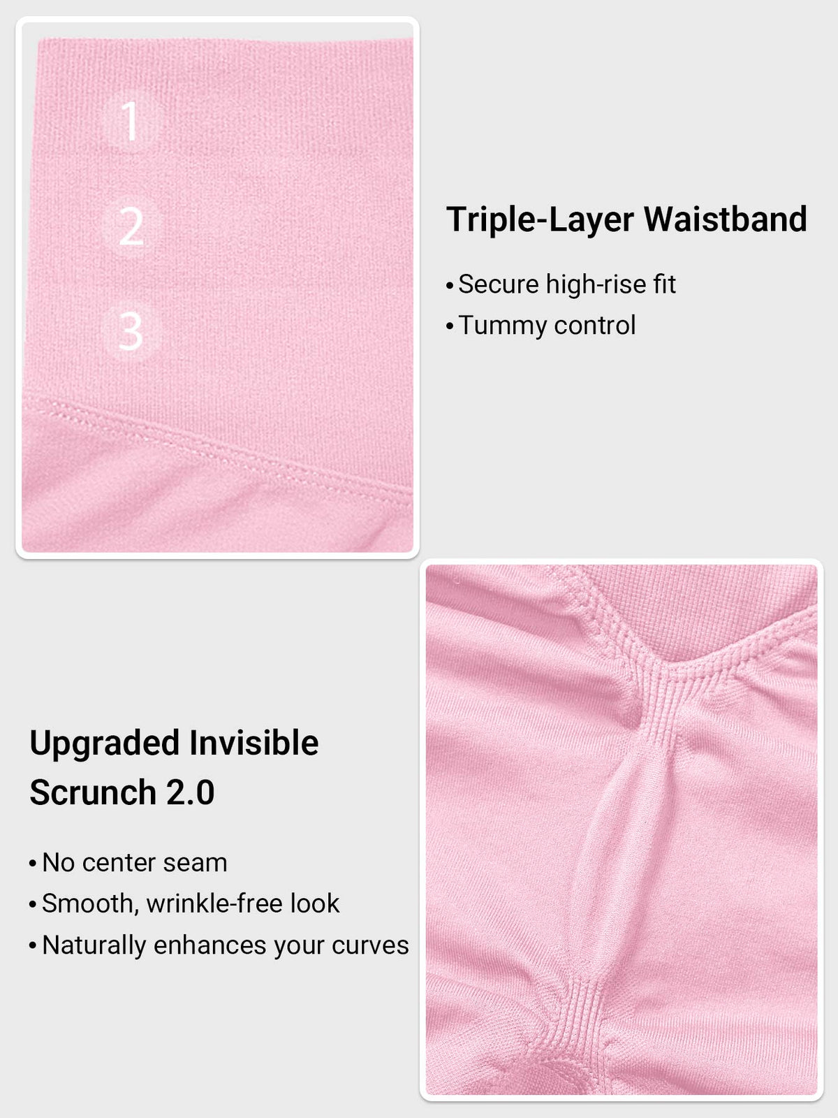 VYRA Contour 24-Inch Seamless Leggings