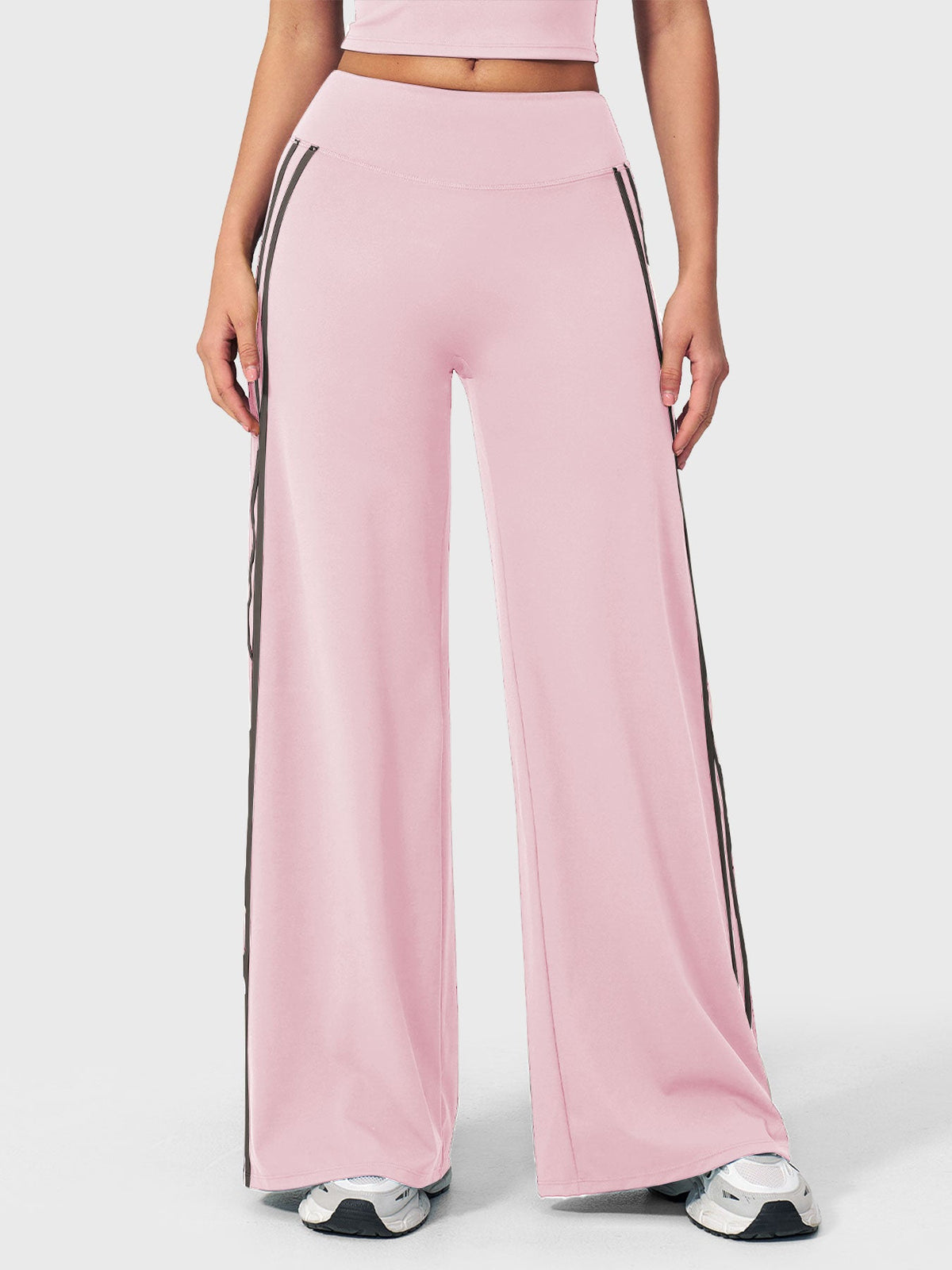 VYRA Ease Side-Stripe Straight Leggings