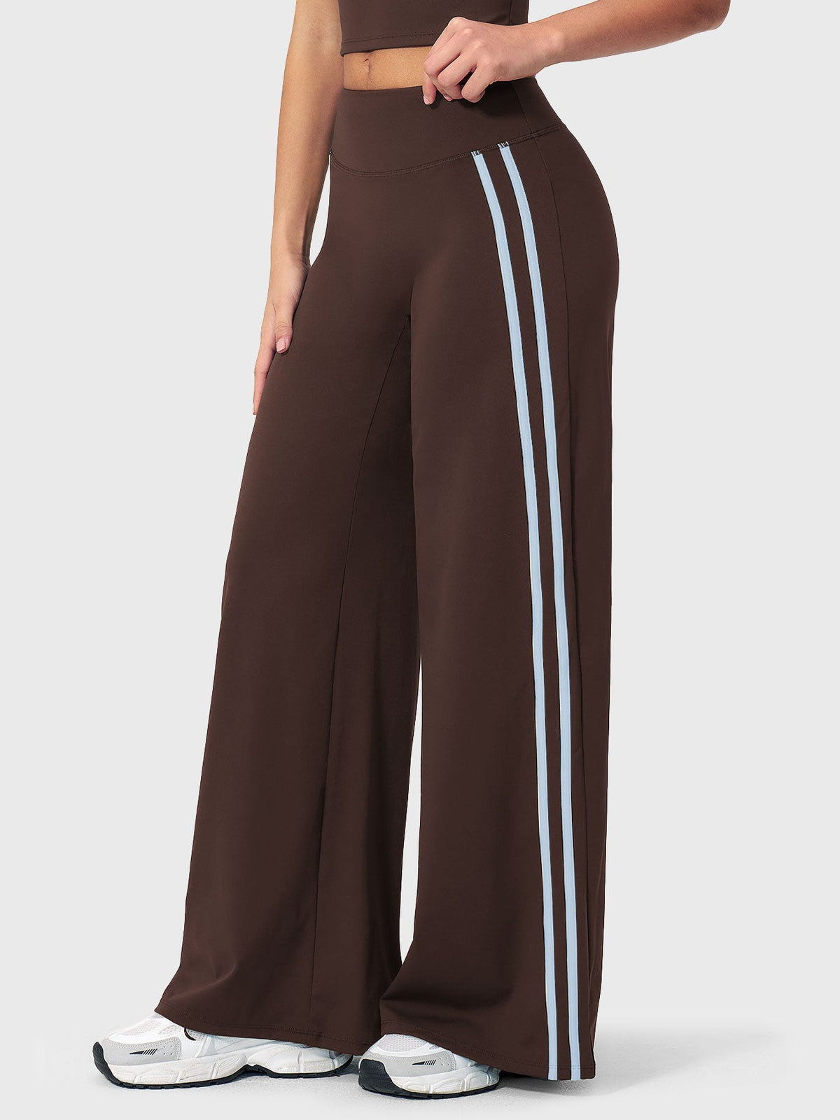 VYRA Ease Side-Stripe Straight Leggings