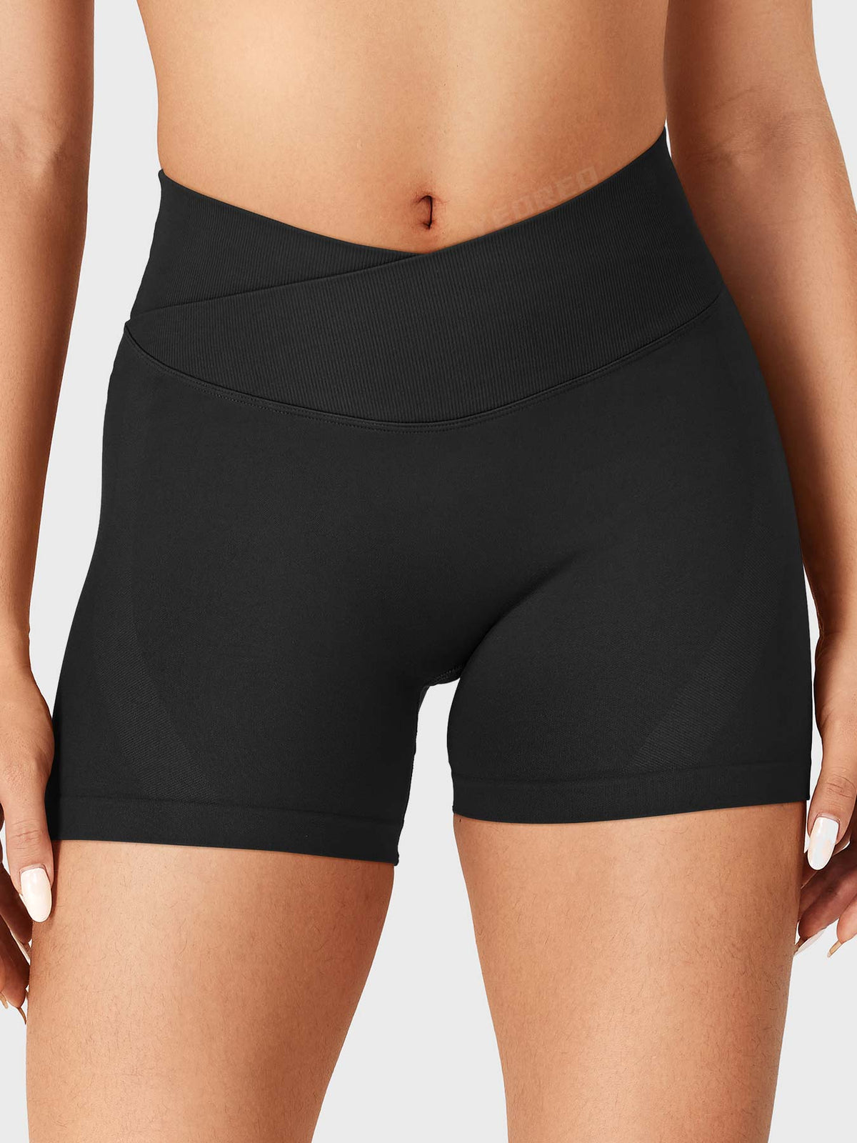 VYRA Contour V-Waist Seamless Shorts