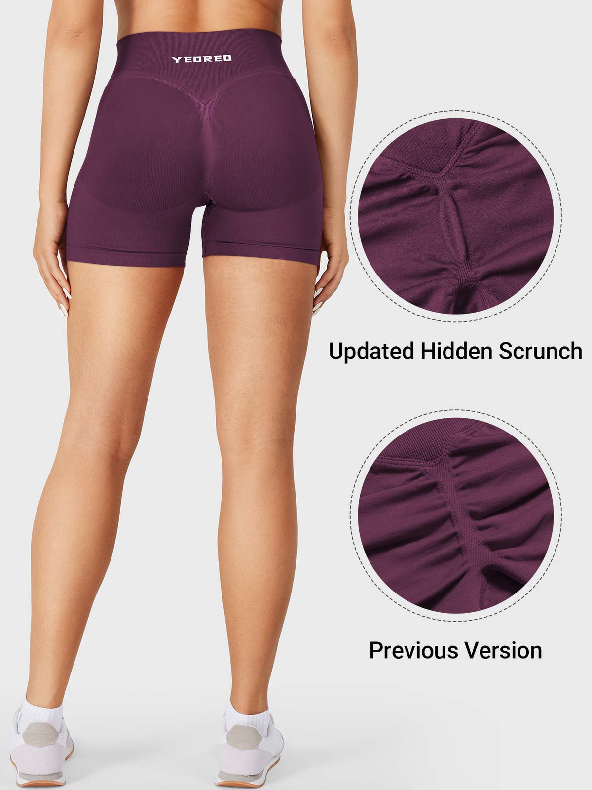 VYRA Contour V-Waist Seamless Shorts
